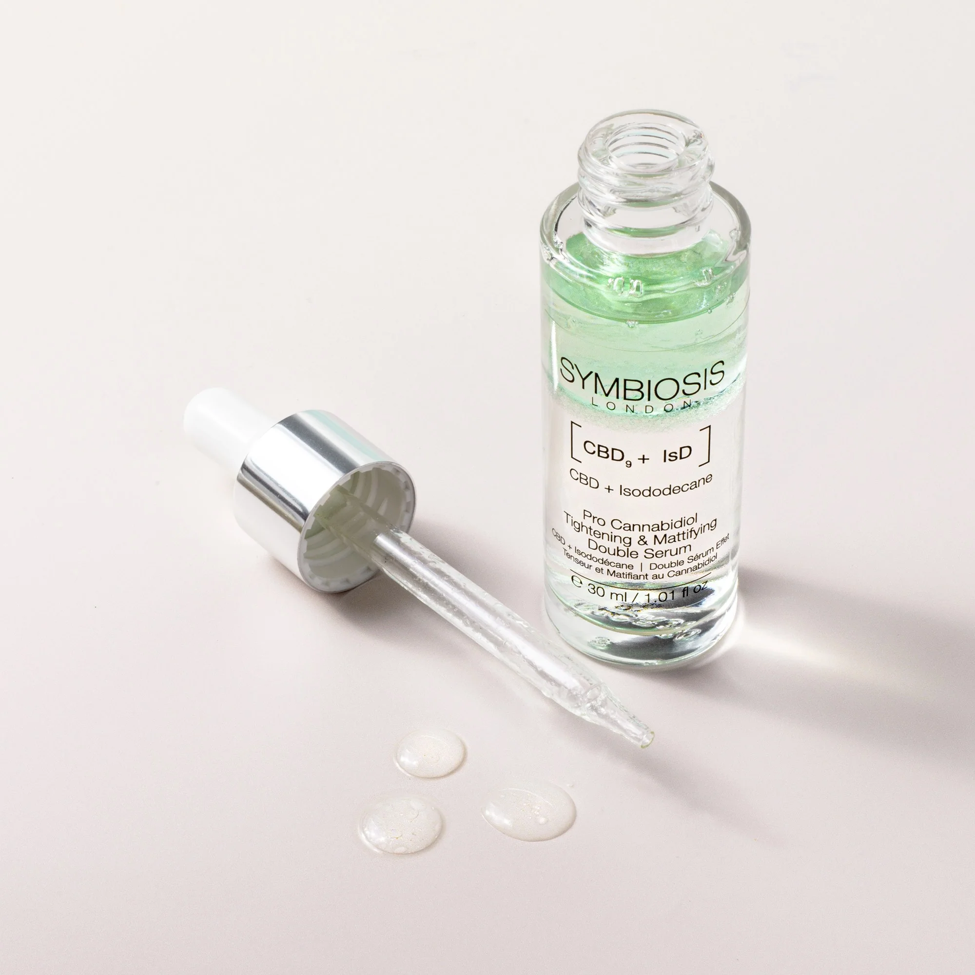 [CBD + Isododecane] - Pro Cannabidiol Tightening & Mattifying Double Serum - Image 2
