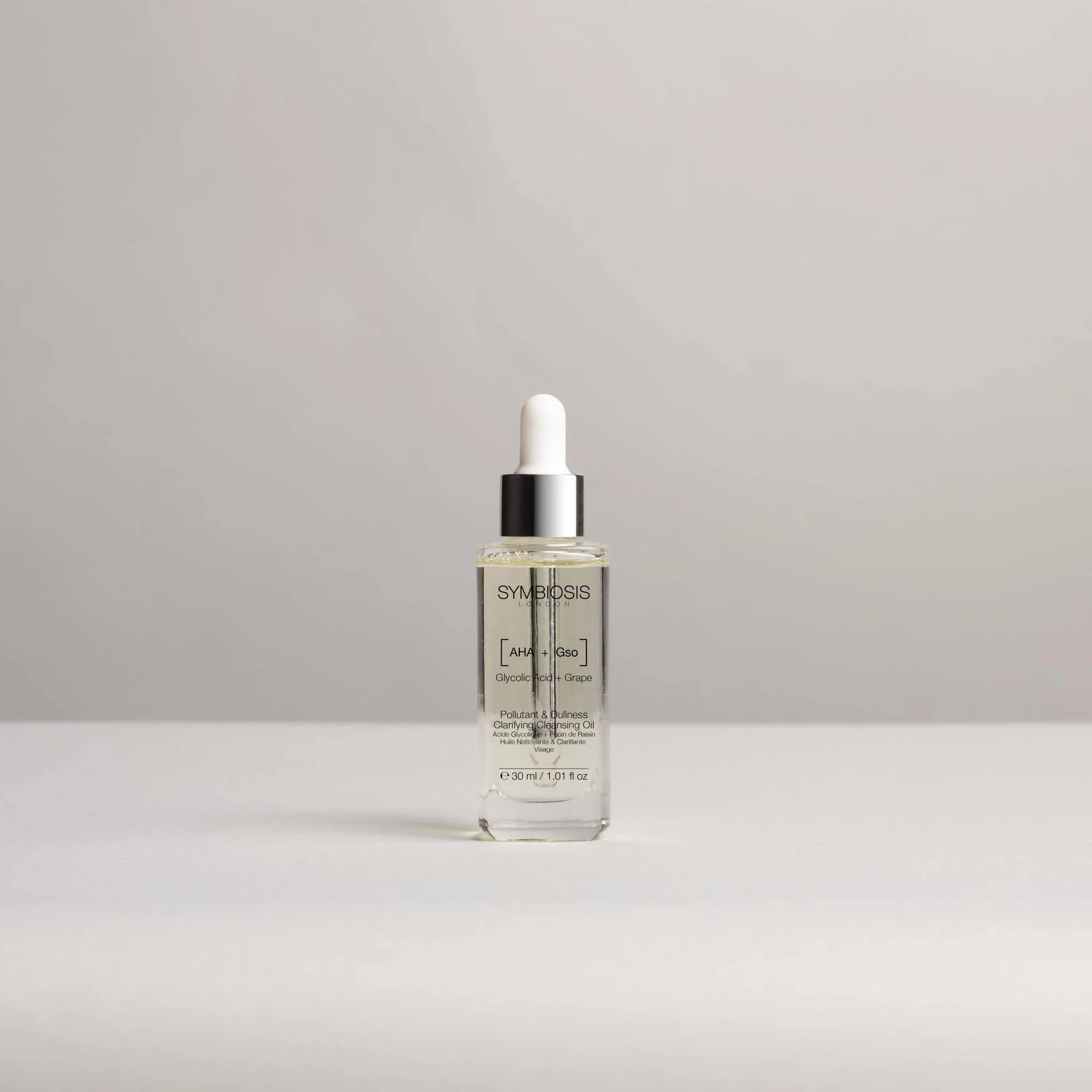 [Glycolic Acid + Grape Seed] - Pollutant & Dullness Clarifying Cleansing Oil